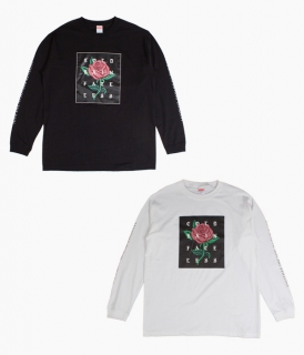[ coldrain ] FATELESS FLOWER LONG SLEEVE T-SHIRT ( C / �ե������󥰥��꡼��)