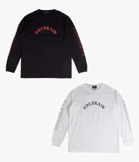 [ coldrain ]FATELESS LOGO LONG SLEEVE T-SHIRT ( B / ���������󥰥��꡼��)