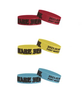 �� ���ս�λ ���� ͽ���� ��BLARE FEST.23 RUBBER BRACELET��1/27(��)�ޤǤ�ȯ��